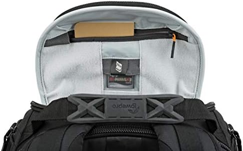 LowePro Protactic 450 AW II Black Pro Modular Mackpack Com toda a cobertura climática para laptop até 15 polegadas, tablet,