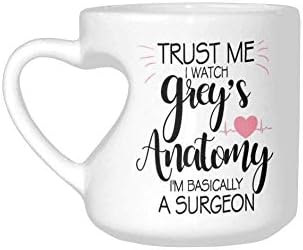 SCSF confie em mim, eu assisto anatomia, sou basicamente uma caneca de caneca de caneca de caneca de café do cirurgião - canecas