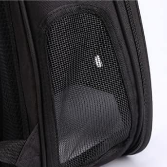 Mykomi Pet Travel transportador, cães de cães cães cúpula espacial bolha mochila, mochila portátil à prova d'água para