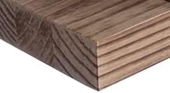 Jairs Solid Wood Flutuating Shelf- 24 x 7 x 1,5 - 2 pacote)