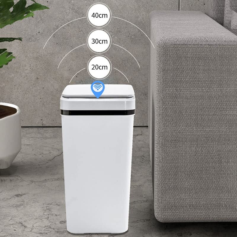 Genigw pode sensor automático lixo bin lixo de lixo à prova d'água para o lixo do banheiro pode ser inteligente