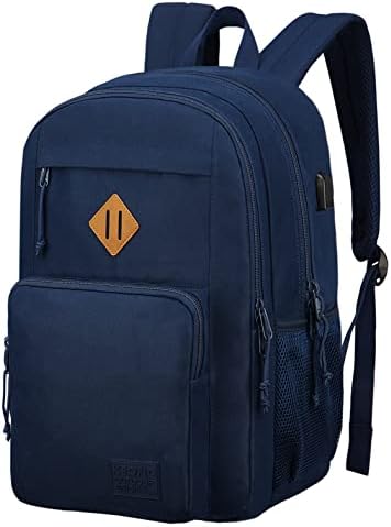 Mochila de viagem de mão clássica Keofid para homens e mulheres, mochila anti-roubo com porta de carregamento USB, mochila de trabalho,