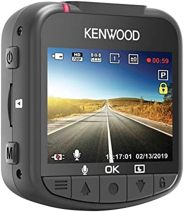 Kenwood DRV -A100 - CAM HD DASH com tela LCD de 2.0 - cartão Micro SD de 16 GB