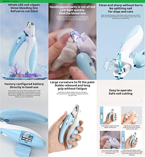 Kit de grooming de pet-tendro de 3 peças água portátil e garrafa de pet unhas cortadoras de silicone macio para cuidados com animais