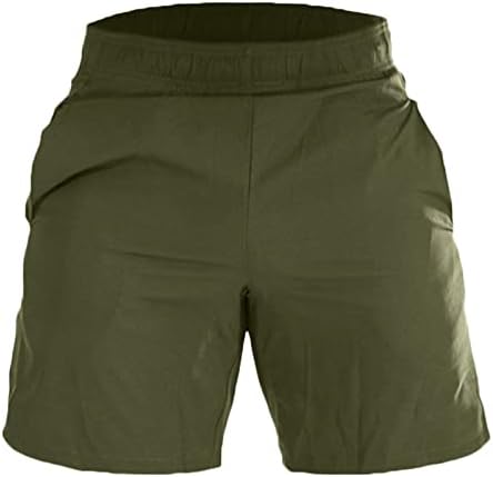 Bingyelh do treino masculino shorts atléticos com bolsos rápidos seco de academia leve e leve de ginástica shorts esportivos casuais