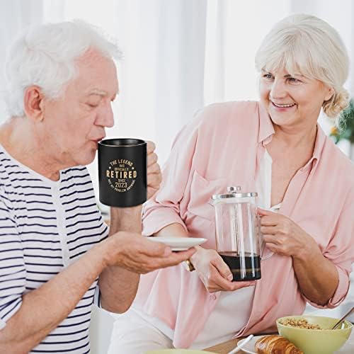 Presentes de aposentadoria para homens mulheres, engraçado 2023 Aposentadoria Aniversário Pais do dia Presentes para o pai Presentes