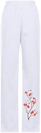 Calça de calça feminina míshui casual calças curtas para mulheres cápsulas capréns com bolsos leves calças casuais leves