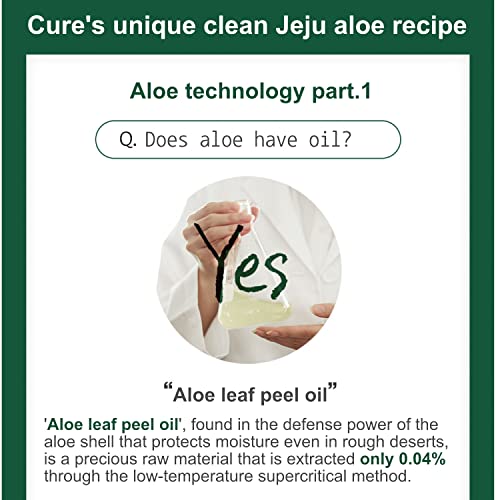 Kim Jeong Moon Cure Phyto Green Emulsão S 130ml / 4,4 FL.OZ Cuidados básicos de dentro para fora com óleo de aloe raro