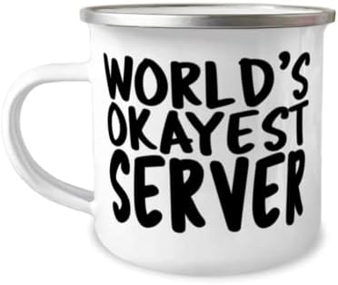 Servidor mais ok mais ok do mundo - 12oz Awesome engraçado
