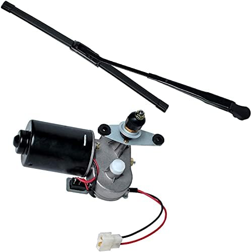 Kit de limpador de pára -brisa UTV 12V por Wadoy Compatível com Polaris Ranger RZR 800/900 / 1000, Motor elétrico Universal