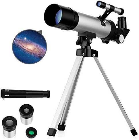 Telescópio Timisea para crianças telescópios para iniciantes de astronomia capazes de ampliação de 90x Inclui duas oculares escopo