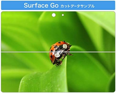 capa de decalque igsticker para o Microsoft Surface Go/Go 2 Ultra Thin Protective Body Skins 001144 Ladybug Grass