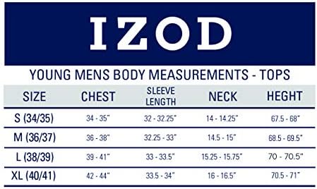 Izod Men's Short Slave Button-Down Circh