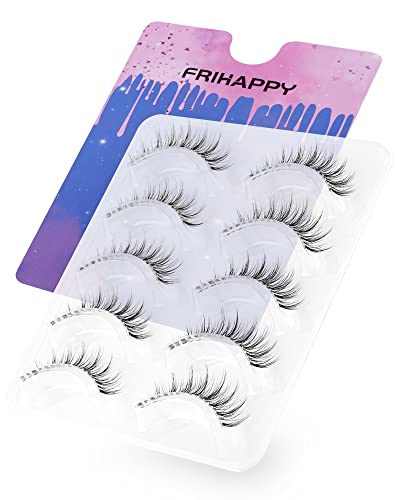 FriHappy False Chilts Natural Look Wispy Lashes 5 pares Rs40