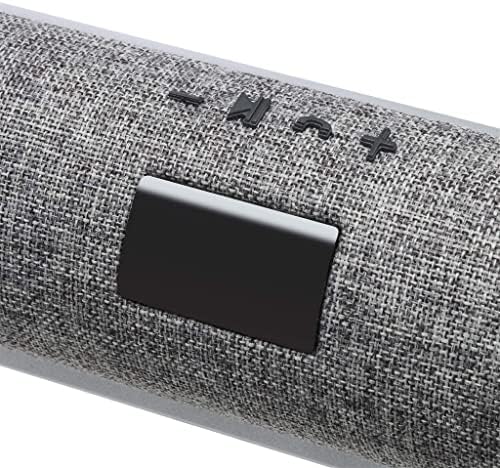 JHWSX portátil portátil, alto alto -falante Bluetooth à prova d'água com rádio, chuveiro - caixa de viagem dura incluída