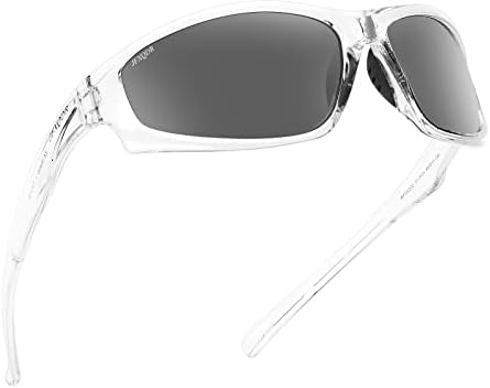 JFXQDR Sports enrolar -se em torno de óculos de sol polarizados para homens mulheres, ciclismo em óculos de sol de pesca UV400 RFS8202