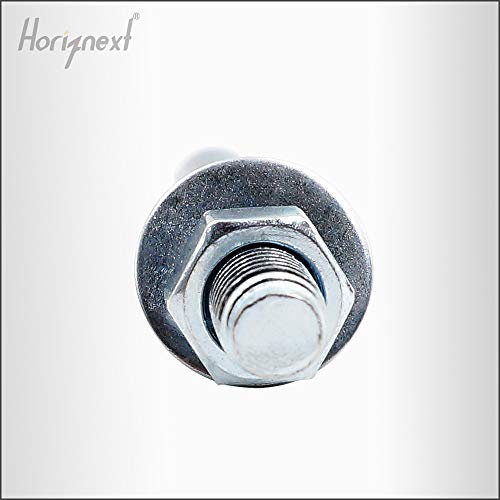 Horiznext 3/4 x 7 âncora de cunha, apenas para cimento e concreto, parafusos de aço carbono banhados por zinco e parafusos de atraso （30 PCs)