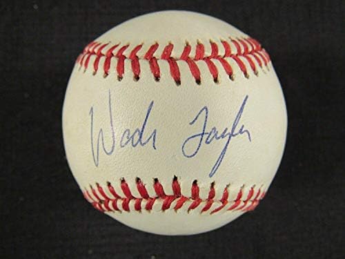 Wade Taylor assinado Autograph Autograph Rawlings Baseball - B106 - Bolalls autografados