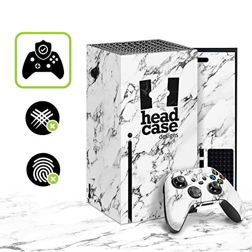 Projetos de estojos principais licenciados oficialmente Elisabeth Fredriksson Deep Teal Stone Art Mix Vinyl Stick Skin Skin Case Cover Compatível com Xbox Series X Console