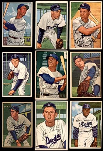 1952 Brooklyn Dodgers Team Set Brooklyn Dodgers VG/Ex Dodgers