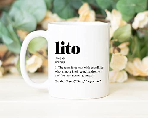 Lito Definição Caneca - Caneca de Coffee Lito - LITO CUSTO - LITO PRESECIMENTO - Promovido a Lito - Best Litomug - Melhor Lito