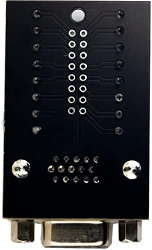 RisingSaplanings VGA DB15 Solderless 15 Pin Porta Tap conector para placa adaptadora masculina