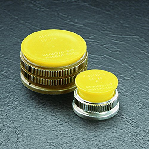 Plugue capluga 99190977 para conectores rosqueados, plástico, para plugar thread nominal tamanho 7/8-20 , EP-14, amarelo