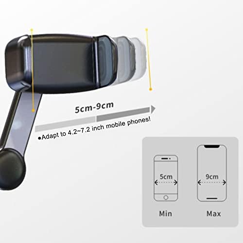 Myaou cd porta suporte de carro suporte de carro duplo junta dupla tridimensional fivela de navegação quadro de carro universal suporte de suporte universal