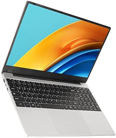 Laptop Acogedor 15,6 polegadas, tela de 1366 x 768 FHD, laptop de 1 TB para Win 10, 8 GB de RAM 1TB ROM, 2 núcleo de 2,5 GHz, teclado