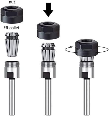 Zaahh Collet Chuck Holder Collet C8/C10/C12/C16/C20/C25/C32 ER8 ER11 ER16 ER20 ER25 ER32 TORRO 1PCS