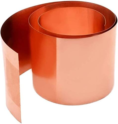 Folha de latão Huilun Folha de cobre puro Folha de cobre Material de folha de cobre Rolls- Uso geral DIY ou contratados placas