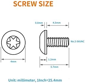 Clipe de substituição de faca de fibra de carbono de luxo - 2 peças Liga de titânio de 3 buracos Clipe de traseiro de transporte de transporte com parafusos para Spyderco PM2, Manix, Delica e muito mais