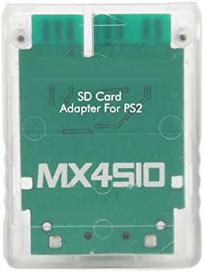O leitor de cartões gowenic, MX4SIO é um adaptador, transforme o cartão de memória para PS2 Memory Card, ABS, fabricado