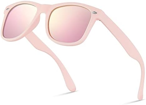 Óculos de sol polarizados para homens de rebobinagem retrô para homens Mulheres Proteção UV Classic Sun Glasses