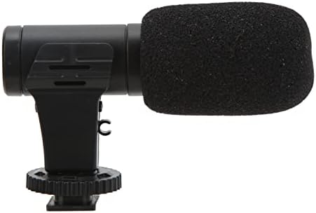 Microfone de câmera VBestLife, Mini Micropóneo Universal de Câmera de Phone Mobile de 3,5 mm, Camera Camera Video Mic, para videoclipe de conferência ao vivo
