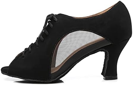 Sandálias Pierides Salsa Latina Tango Practice sapatos de dança de salão para mulheres