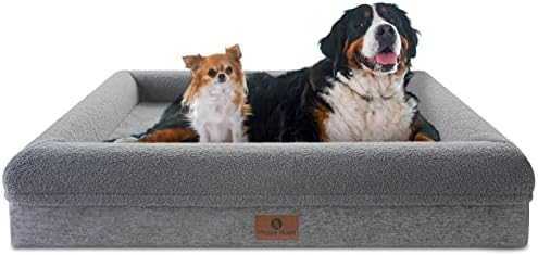 Hygge Hush Dog Campes para cães extras grandes, ortopédico cães de cães de cães de cães com espuma de espuma macia