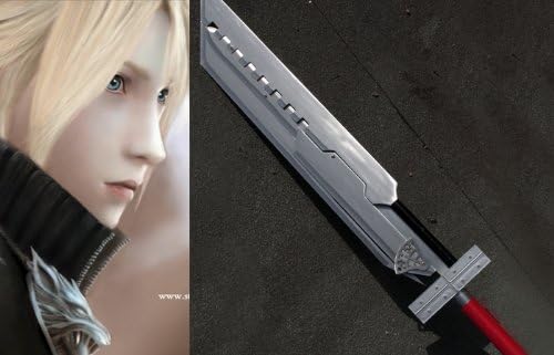 Dream2Reality Cosplay Final Fantasy 7 Cloud Strafe de 1 em 1 Busto separável Bust Swords de alto carbono de aço feito à