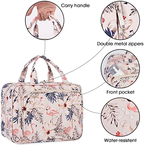 Bolsa de higiene pessoal para mulheres para mulheres grandes saco de saco de artigos de higieneetries para acessórios essenciais