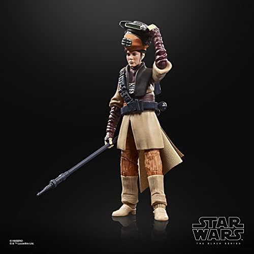 Star Wars the Black Series Arquivo Princesa Leia Organa Toy Retorno em escala de 6 polegadas da figura de ação colecionável