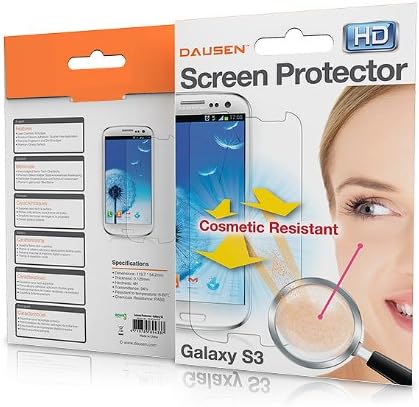 Protetor de tela da DAUSEN para Samsung Galaxy S3 - Ladies Edition - Embalagem de varejo - transparente