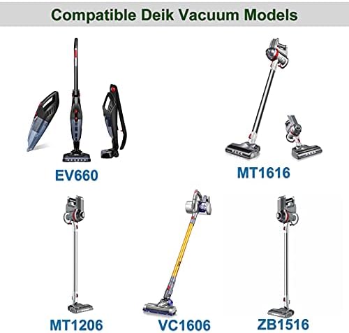 Carregador para DEIK ZB1516 MT-1206 VC-1606 EV660 EV-660 Stickless Stick sem fio Vacuum de mão substituto Deik YH-2700500 & YLJXA-T260040