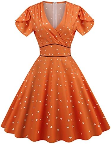 Vestidos vintage de Twgone para mulheres vestidos de cocktail dos anos 1940 vestidos de festa de chá balançam vestidos de