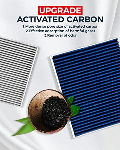 Filtro de ar da cabine Kax, substituição do GCF026 Explorer 2011-17, Flex 2010-19, Taurus 2009-19, MKS, filtro de