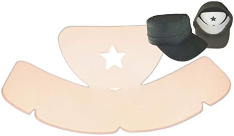 2pk. Coroa do chapéu militar meio modelador | CHAT FORNER | Inserção do painel do chapéu | Armazenamento de chapas