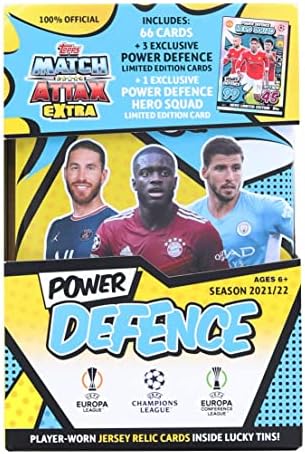 2021/2022 Topps UEFA Champions League Match Attax Extra Mega Tin | Defesa do poder