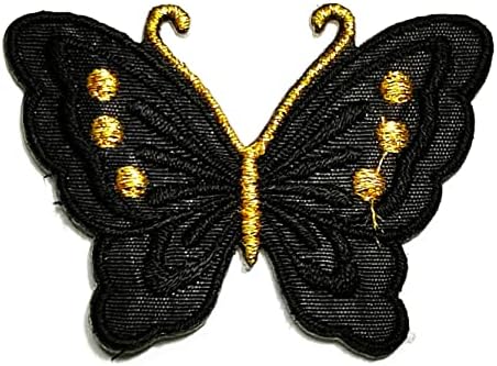 Kleenplus 3pcs. Mini Cute Animal Butterfly Butterfly Kid Cartoon Ferro bordado em Sew On Bistge for Jeans Jeans Jackets
