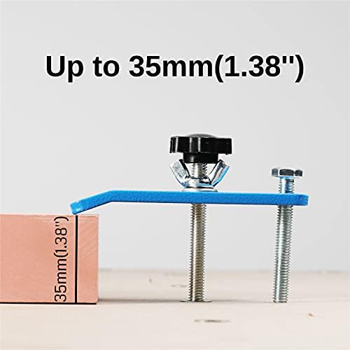 Kit GenMitsu 4 Pack Hold Down Clamp Kit, grampo de roteador CNC para trabalho em madeira e metalworking, 3-7/20''l x 4/5