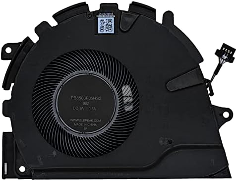 Substituição ZhawuleeFB Novo ventilador de resfriamento de CPU de laptop para HP Probook 440 G8 450 G8 455 G8 650 G8 440 G9 450 G9 455 G9 650 G9 440G8 450G8 455G8 650G8 HSN-Q27C-401S M260130G80G8 HSN-Q27C-401