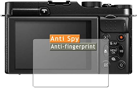 Protetor de tela de privacidade VAXSON, compatível com Fujifilm Mirrorlessless Intercambieable-lente Câmera X-M1 Anti-Spy